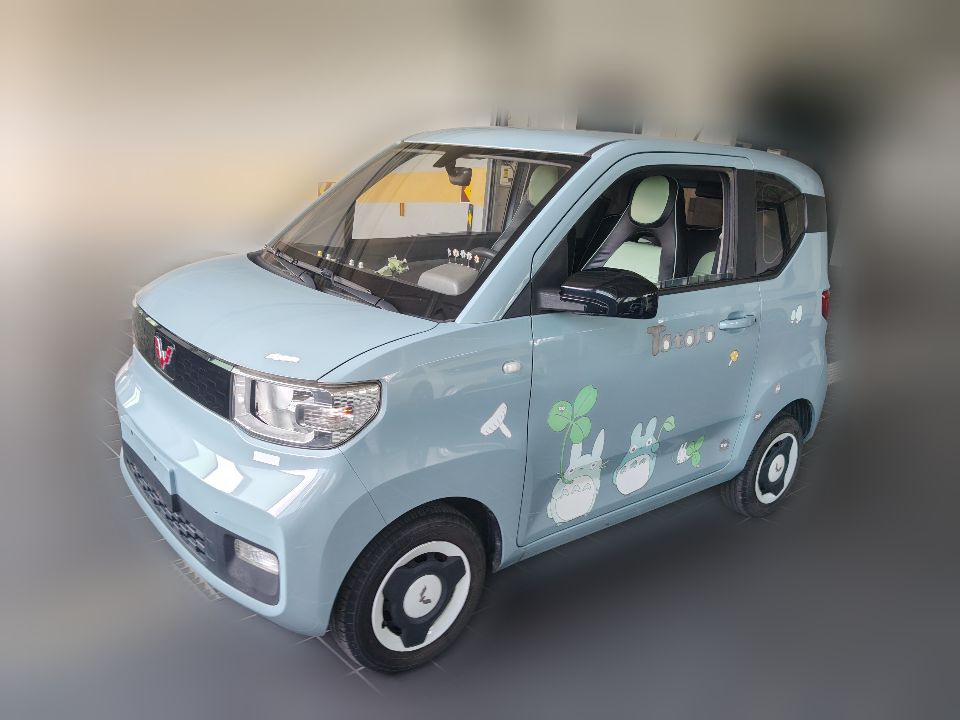 Wuling Hongguang Mini EV 2021 Macaron Sandwich 120km Lithium Battery